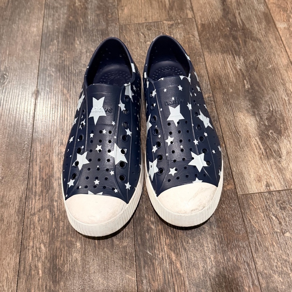 Native Mens Starry Navy Sandals